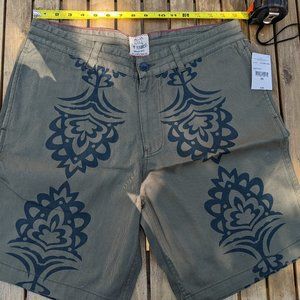 The Tourist Men Khaki Shorts Tatoo